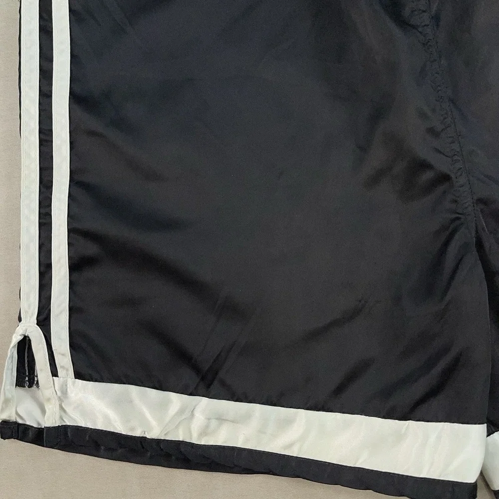 Vintage Adidas Nylon Shorts 80s M Sprinter Shiny Satin Retro Glanz Vigo Soccer